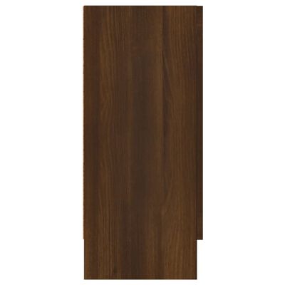 vidaXL Servantă, stejar maro, 120x30,5x70 cm, lemn prelucrat