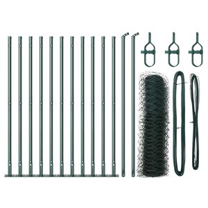 vidaXL St&acirc;lp de gard. Verde