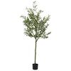 vidaXL Măslin artificial 700 de frunze 165 cm verde