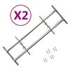 vidaXL Grilaje de siguranță reglabile ferestre, 2 buc., 1000-1500 mm