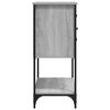 vidaXL Servantă, gri sonoma, 100x36x85 cm, lemn compozit