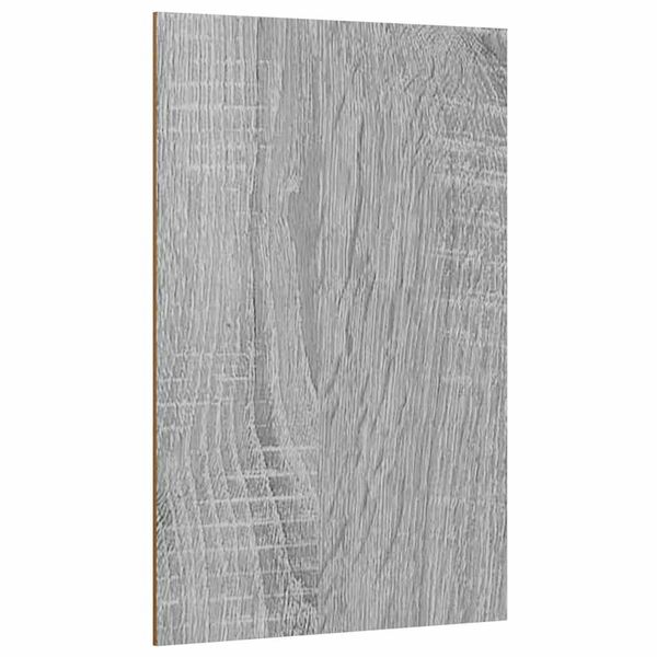 vidaXL Panouri de decor 50 pcs Gri Sonoma 40 x 60 x 0.27 cm