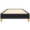 vidaXL Cadru de pat fără saltea țesătură neagră 80x200 cm