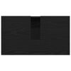 vidaXL Dulap pentru Chiuveta de Baie Stejar Negru 58 x 33 x 60 cm
