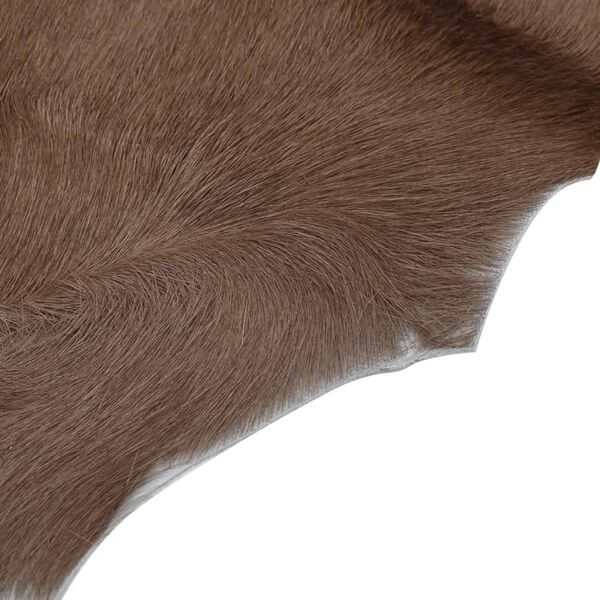 vidaXL Piele de capră, alb și maro mixt, 60x100 cm