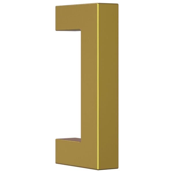 vidaXL Mânere de dulap, 10 buc., auriu, 64 mm, oțel inoxidabil