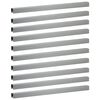 vidaXL Profil de acoperire pentru grădină 10 buc. 100 x 5 x 5 cm