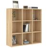 vidaXL Bibliotecă, stejar Sonoma, 98x29x97,5 cm, lemn prelucrat