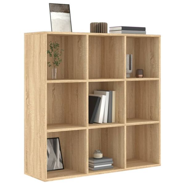 vidaXL Bibliotecă, stejar Sonoma, 98x29x97,5 cm, lemn prelucrat