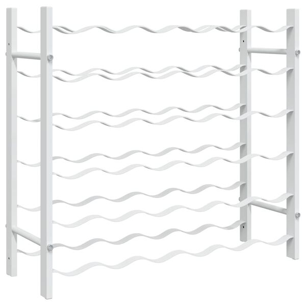 vidaXL Suport sticle de vin pentru 36 sticle, metal