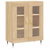 vidaXL Dulap, stejar sonoma, 69,5x34x90 cm, lemn compozit