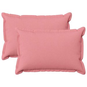 vidaXL Husă pentru pernă 2 pcs HOUTEN Roz 40 x 60 cm In sintetic