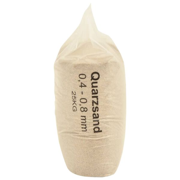 vidaXL Nisip de filtrare, 25 kg, 0,4-0,8 mm