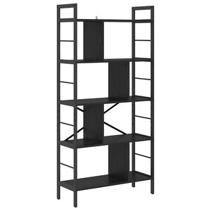 vidaXL Raft pentru cărți 9 niveluri 75 x 30 x 156 cm Lemn prelucrat