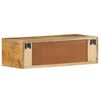 vidaXL Dulap TV montat pe perete 60x30x19 cm, lemn masiv de mango brut