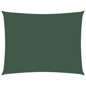 vidaXL Parasolar, verde &icirc;nchis, 3x6 m, țesătură oxford, dreptunghiular