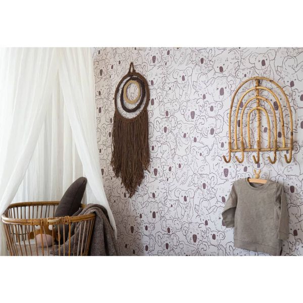 KidsDepot Suport de haine &bdquo;Ruby&rdquo;, rattan