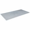 vidaXL Grătar Argintiu 100 x 50 x 2 cm Oțel galvanizat prin imersie