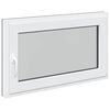 vidaXL Fereastră pentru subsol RISOR 100 x 60 cm PVC și Sticlă