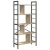 vidaXL Raft pentru cărți 9 niveluri 75 x 30 x 156 cm Lemn prelucrat