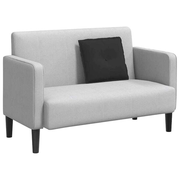 vidaXL Perna pentru spate Negru 50 x 45 cm Țesătură din microfibră