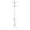 vidaXL Cuier de haine, alb, 176 cm, fier vopsit electrostatic