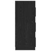 vidaXL Dulap de rufe Stejar Negru 50 x 68 x 162 cm Lemn compozit