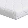 vidaXL Saltea Alb 60 x 120 cm Material Jacquard