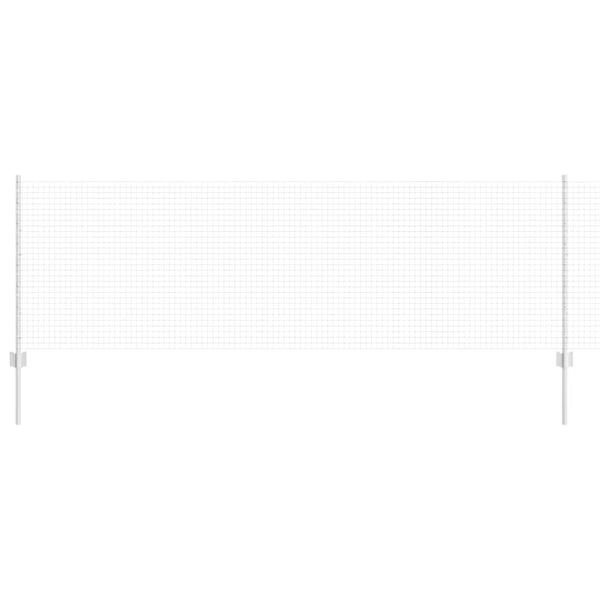 vidaXL Gard cu St&acirc;lp Argintiu 0,8 x 10 m Oțel