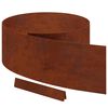vidaXL Margine pentru gazon 4 buc. 450 x 25 cm Ruginit