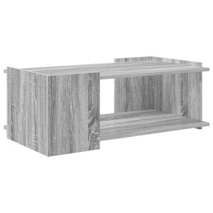 vidaXL Masă de cafea Sonoma gri 90 x 50 x 33 cm Lemn prelucrat