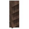 vidaXL Bibliotecă de perete cu 4 niveluri, stejar maro, 33x16x90 cm