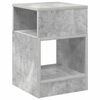 vidaXL Masă laterală 2 pcs Gri din beton 30,5 x 30 x 45 cm