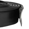 vidaXL Etanșare pentru Ușa Garajului Negru 52 x 2 mm 4,5 m PVC