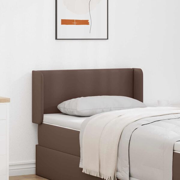 vidaXL Ureche pentru Tăblie Maro 40,5 x 40,5 x 4 cm PVC