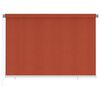 vidaXL Jaluzea tip rulou de exterior 225 (l) x 140 (&icirc;) cm, teracotă, HDPE