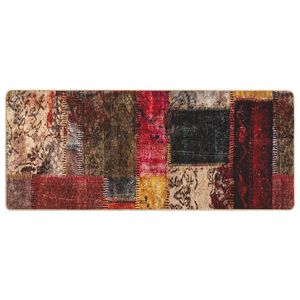 vidaXL Covor Runner MARSA Multicolour 100 x 200 cm Poliester și PVC