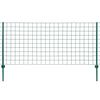 vidaXL Gard Euro, verde, 20 x 1,5 m, oțel