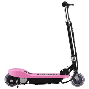 vidaXL Trotinetă electrică, roz, 120 W