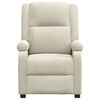 vidaXL Fotoliu rabatabil, crem, catifea