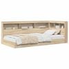 vidaXL Pat bibliotecă cu raft Stejar Sonoma 75 x 190 cm Lemn prelucrat