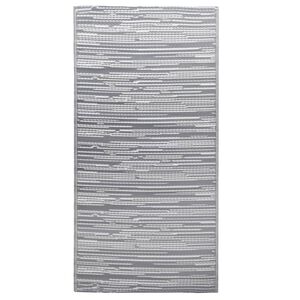 vidaXL Covor de exterior, ARAKIL gri, 190x290 cm, PP