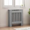 vidaXL Capac pentru radiator Gri Sonoma 78 x 19 x 81,5 cm