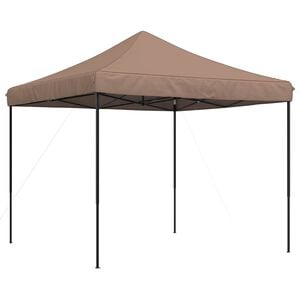 vidaXL Cort pentru Petreceri 292 x 292 x 315 cm Maro Material Oxford