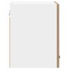 vidaXL Dulap suspendat 2 pcs Stejar Artisan și Alb 30 x 31 x 40 cm