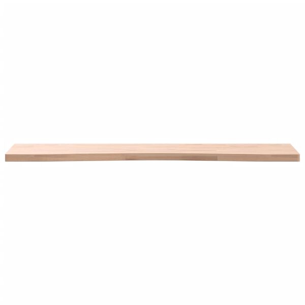 vidaXL Blat de birou, 100x(45-50)x2,5 cm, lemn masiv de fag