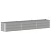 vidaXL Jardinieră Gri deschis 290 x 50 x 45 cm Oțel Galvanizat