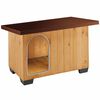 Ferplast Cușcă de c&acirc;ine Baita 80, maro, 102x70x65,5 cm