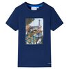 Tricou pentru copii, albastru &icirc;nchis, 116