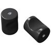 vidaXL Buton pentru dulap 2 buc. Negru 18 x 23 mm Fier